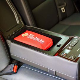 [NEXTSAFE] Auto First Aid Kit Red-Medical Kits for Any Emergencies, Ideal for Home, Office, Car, Travel, Outdoor, Camping, Hiking, Boating-Made in Korea